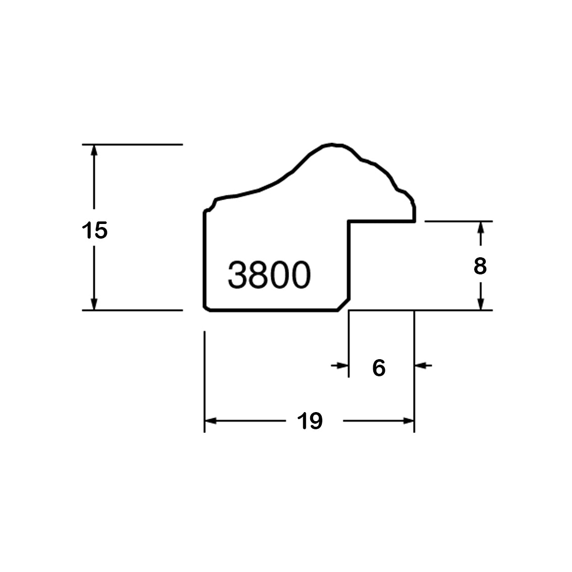 3800/01 Bilderrahmen