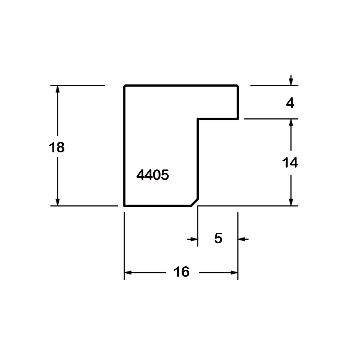 4405-03 Bilderrahmen