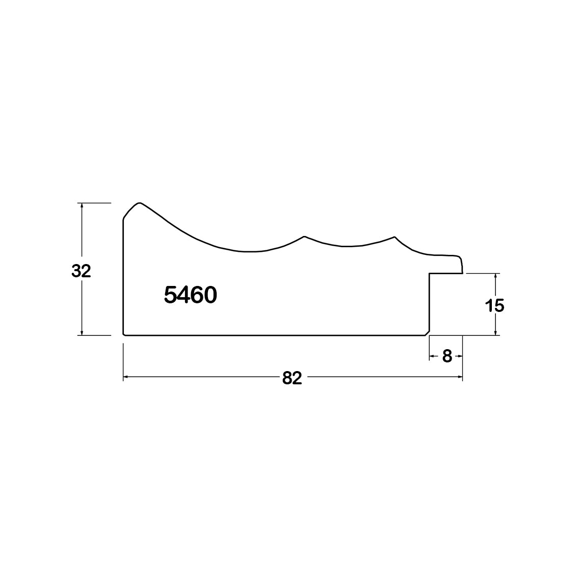 5460-OO Bilderrahmen