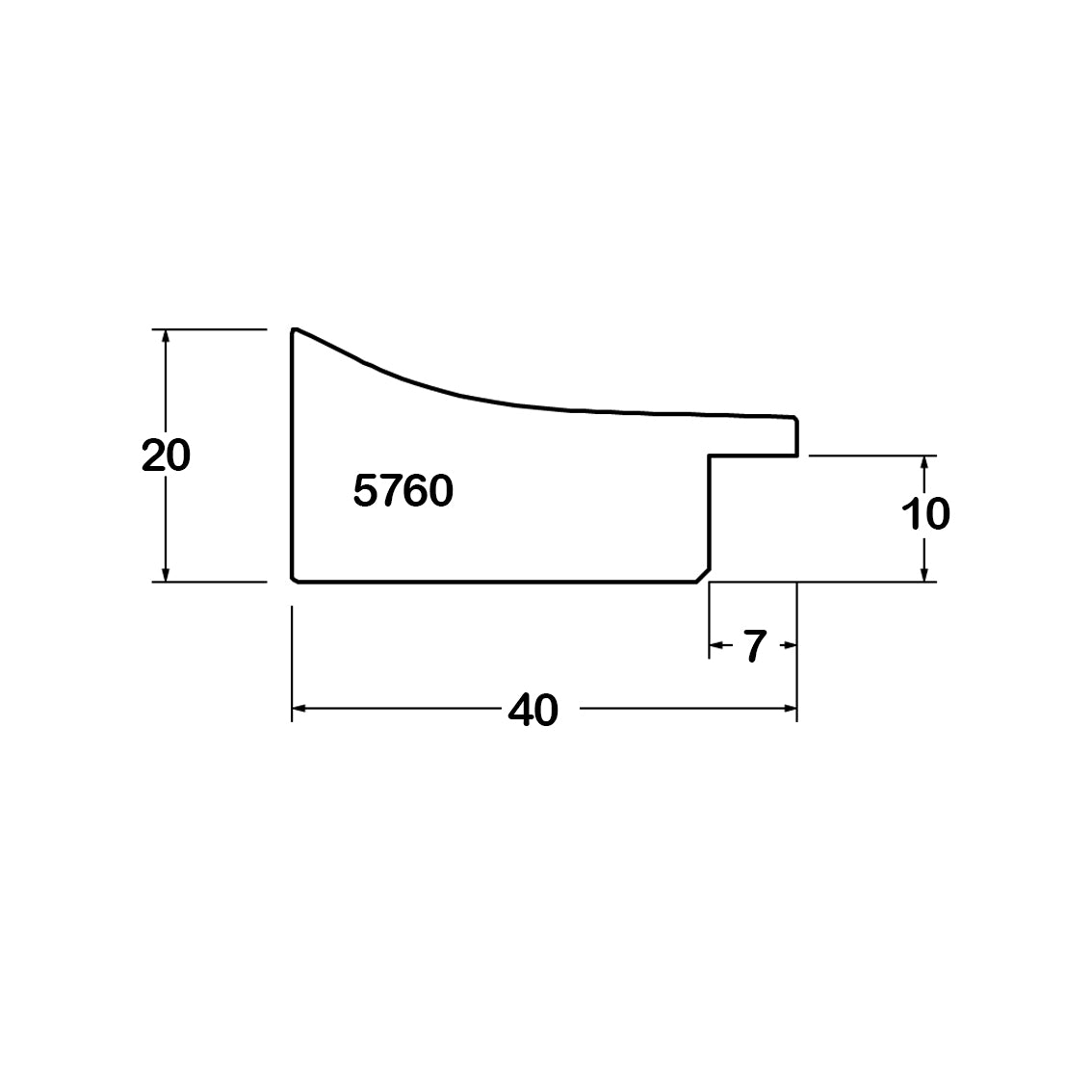 5760-01 Bilderrahmen