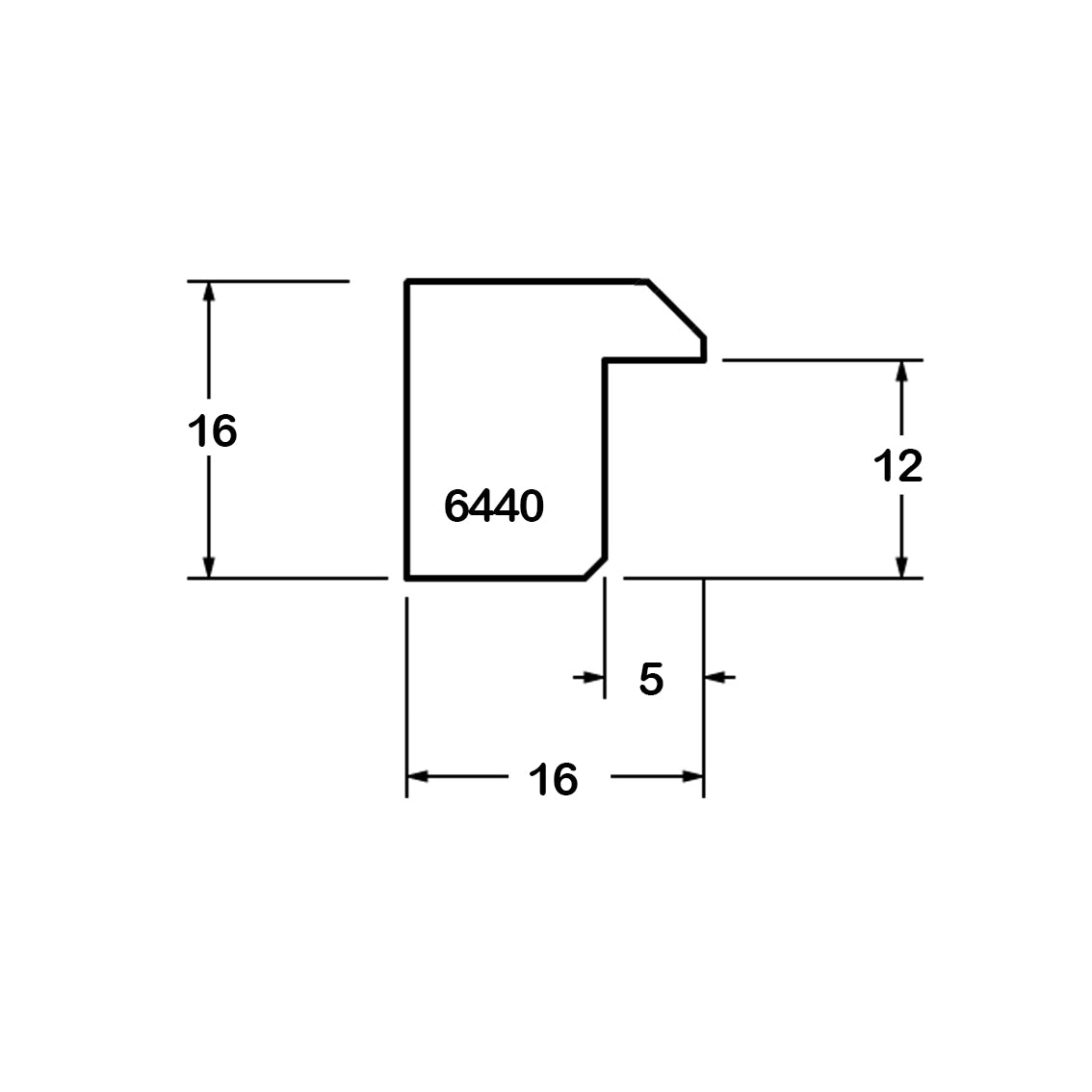 6440-05 Bilderrahmen