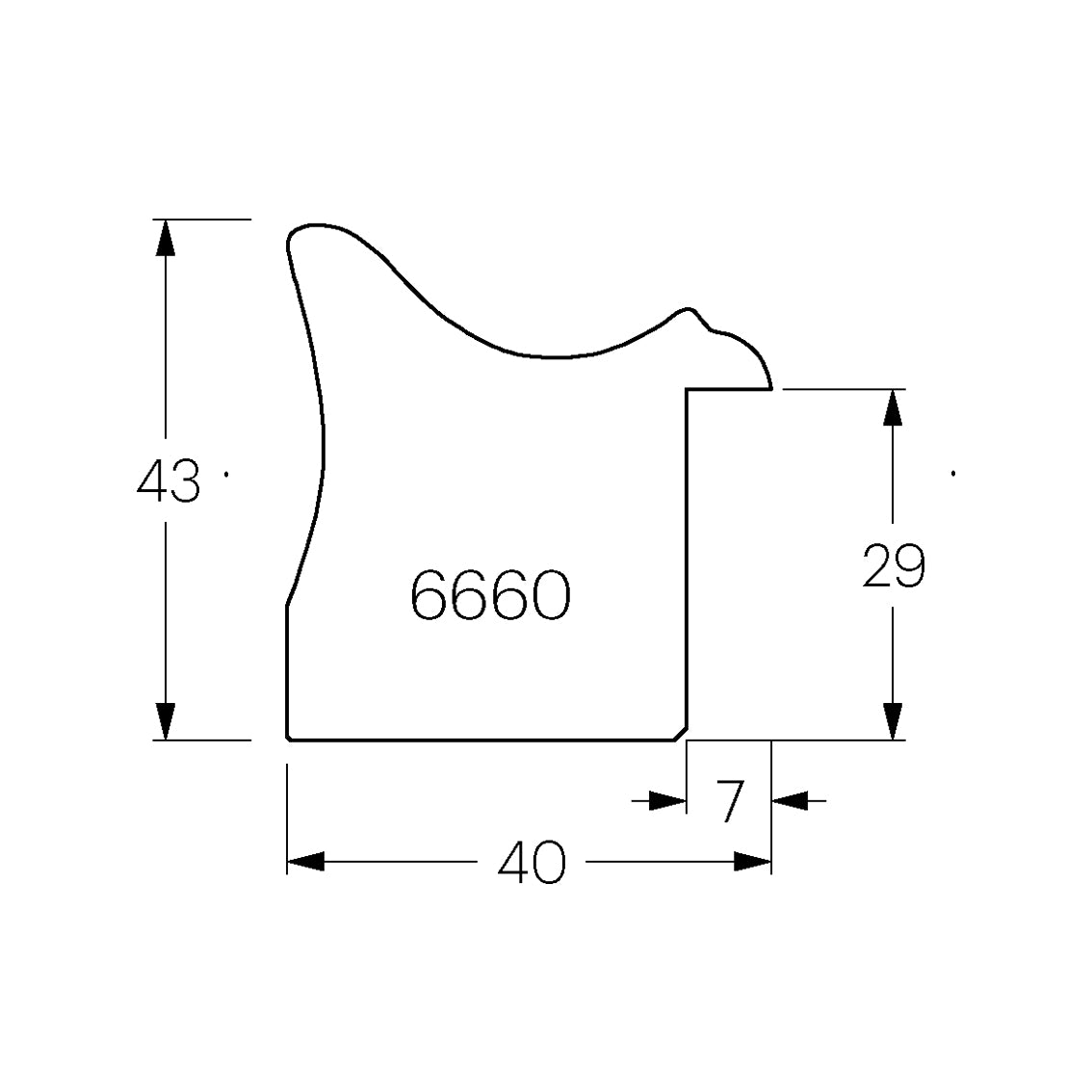 6660-03 Bilderrahmen