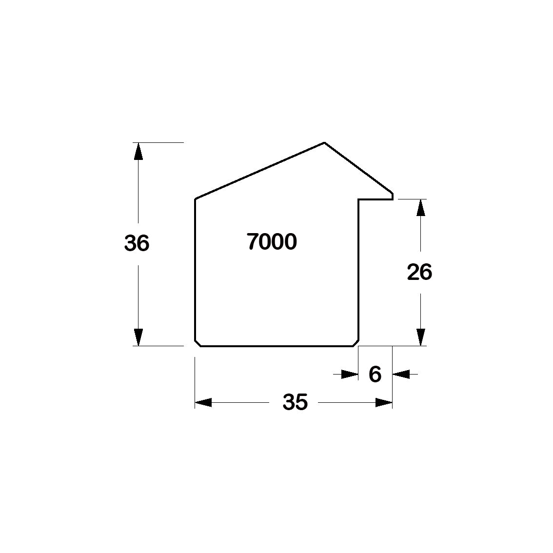 7000-03 Bilderrahmen