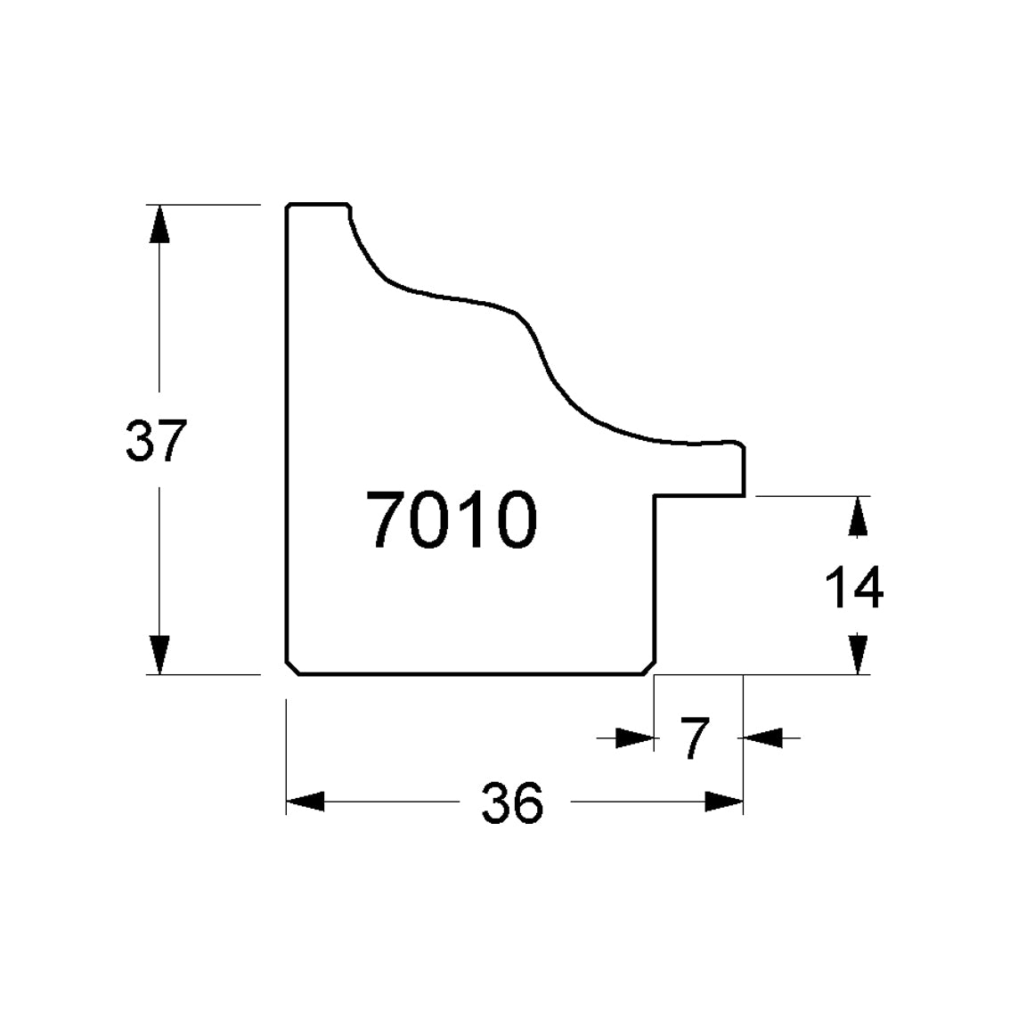 7010-01 Bilderrahmen