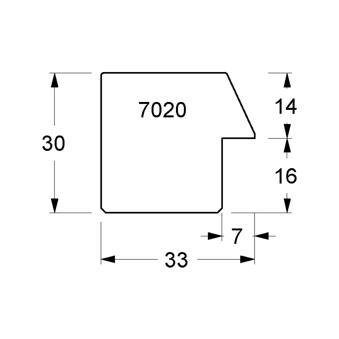 7020-05 Bilderrahmen