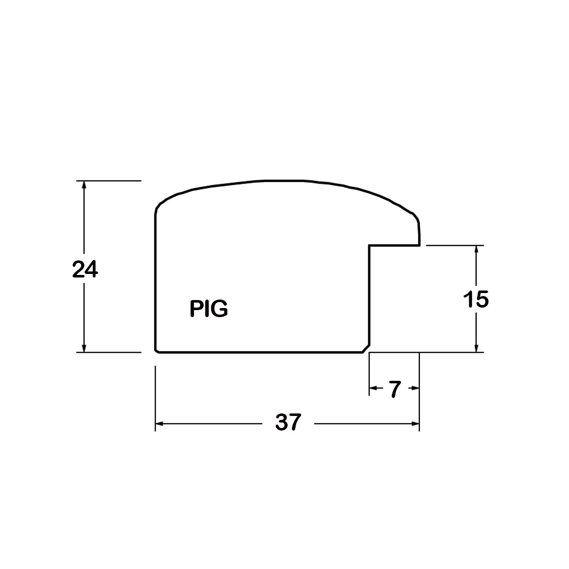 PIG-GR Bilderrahmen