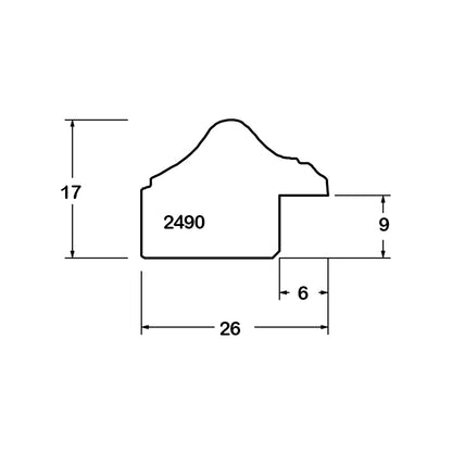2490-OO Bilderrahmen