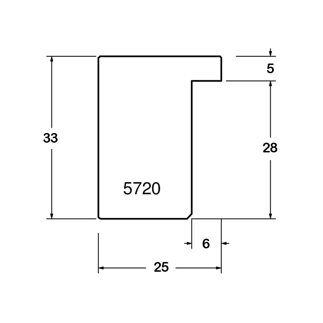 5720-21 Bilderrahmen