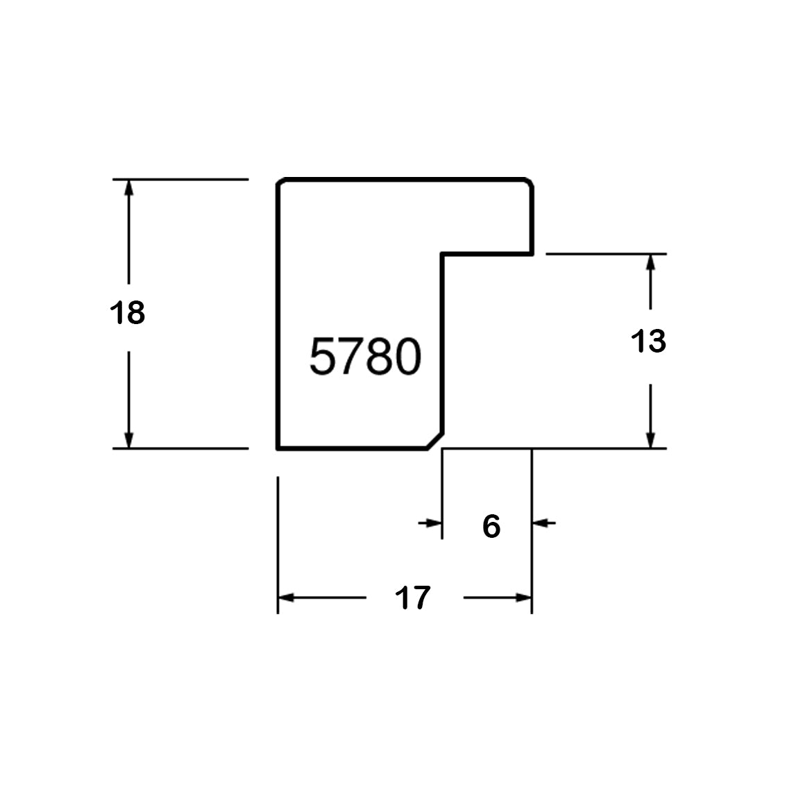 5780-01 Bilderrahmen