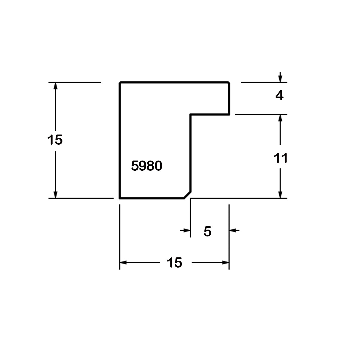 5980-12 Bilderrahmen