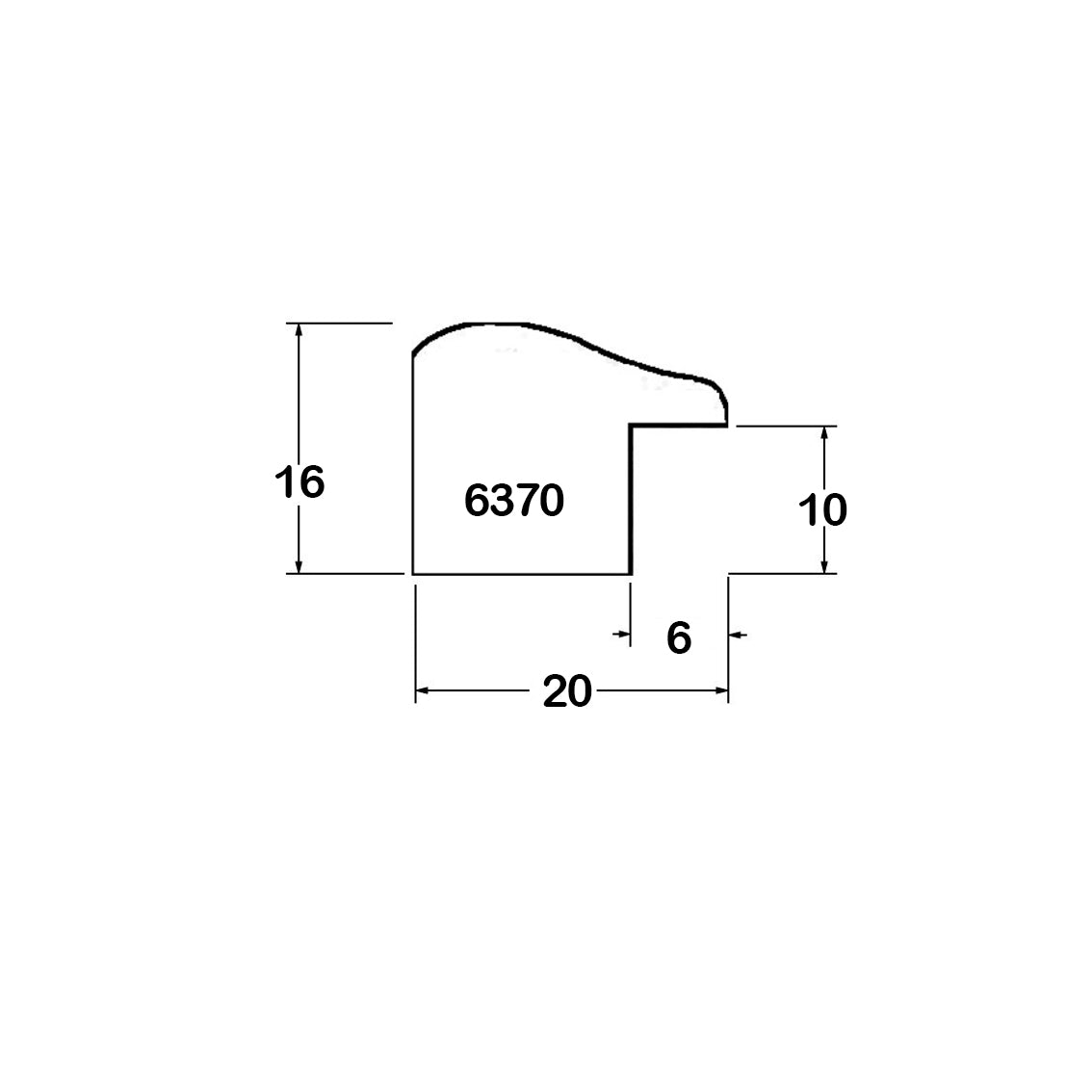 6370-06 Bilderrahmen