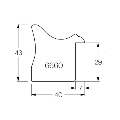 6660-03 Bilderrahmen