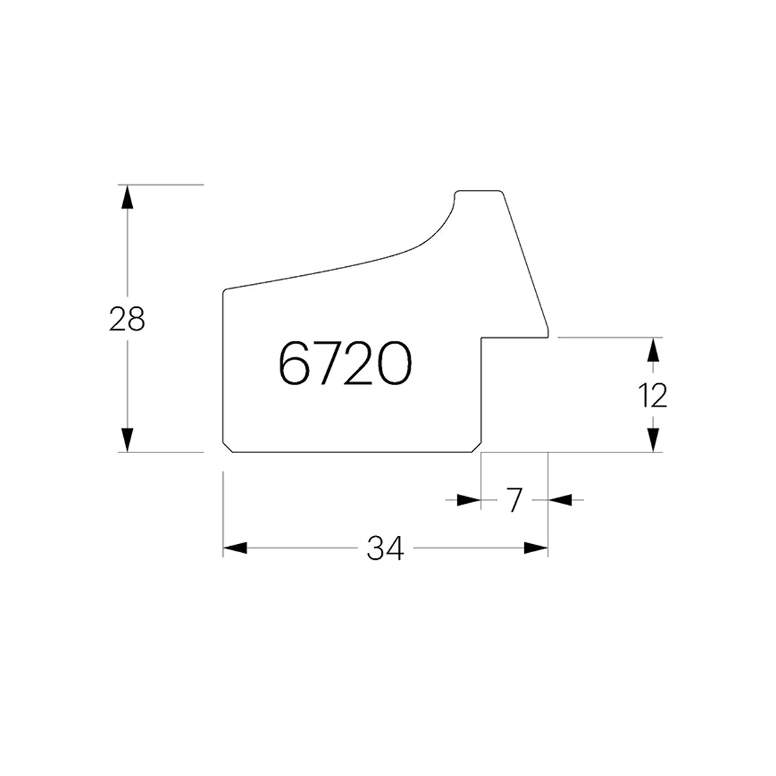 6720/14 Bilderrahmen