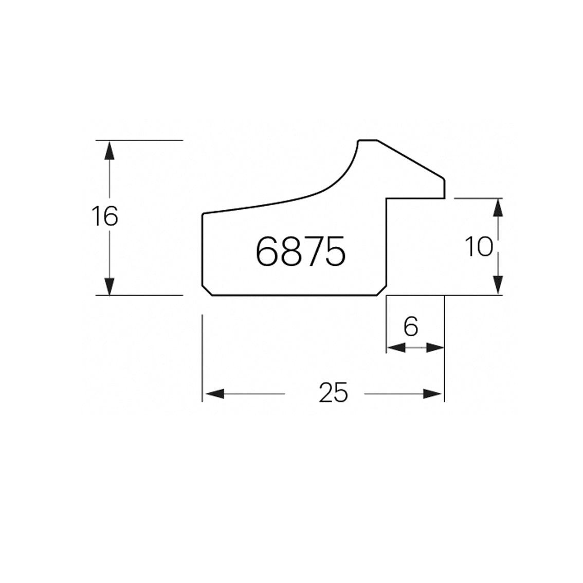 6875-11 Bilderrahmen