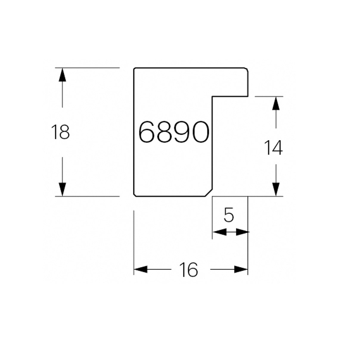 6890-02 Bilderrahmen