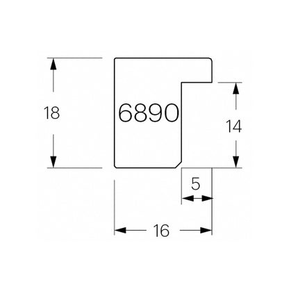 6890-02 Bilderrahmen