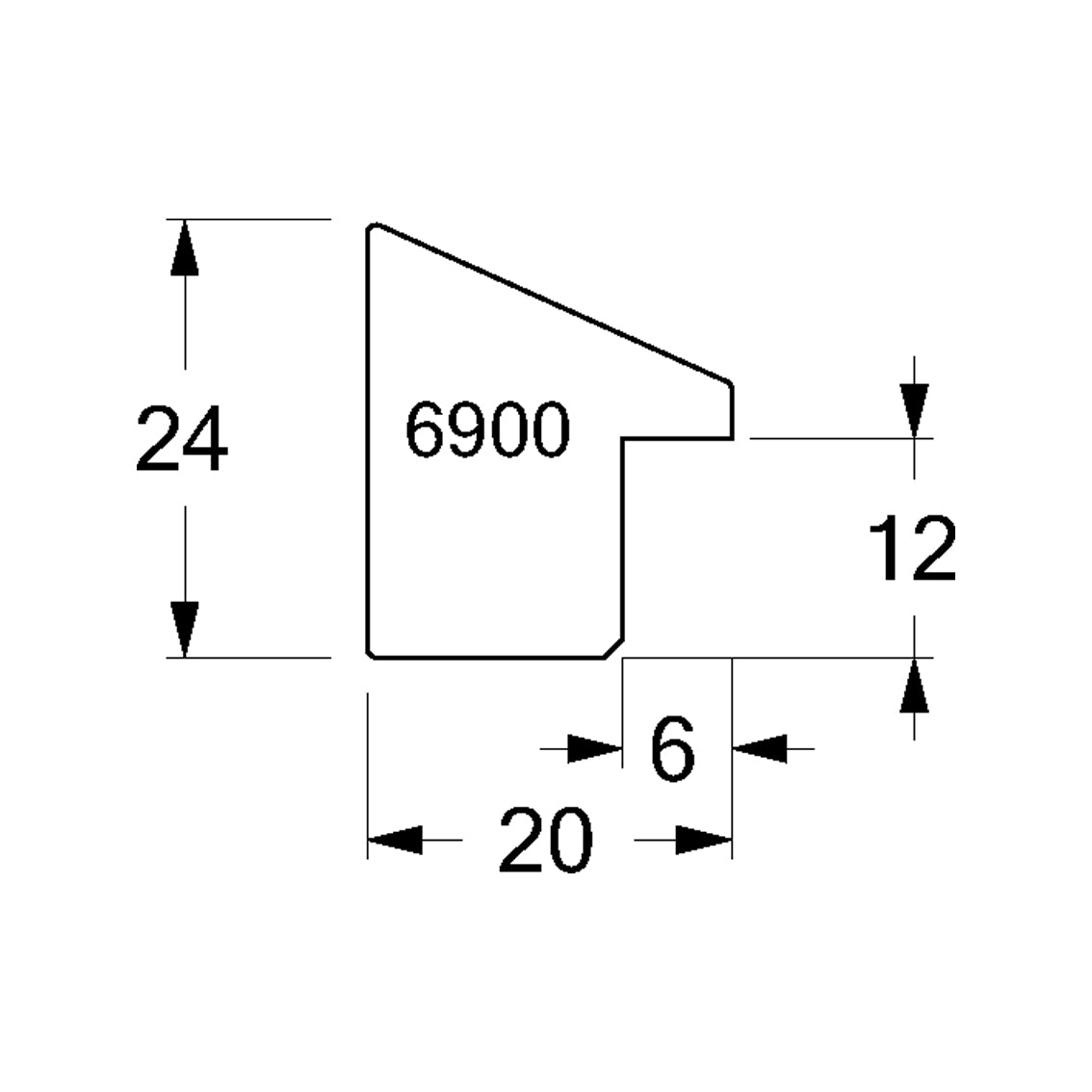 6900-03 Bilderrahmen